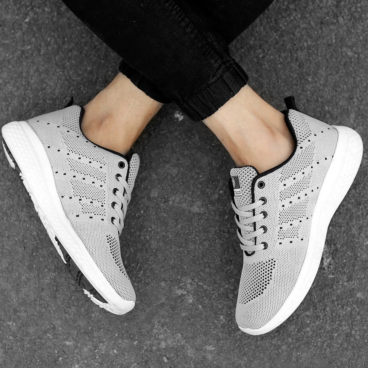 Orthopedic Running Shoes Bacca Bucci Men's Running Shoes Lightweight with Shockproof Cushioning | (UK 06 to UK 13)