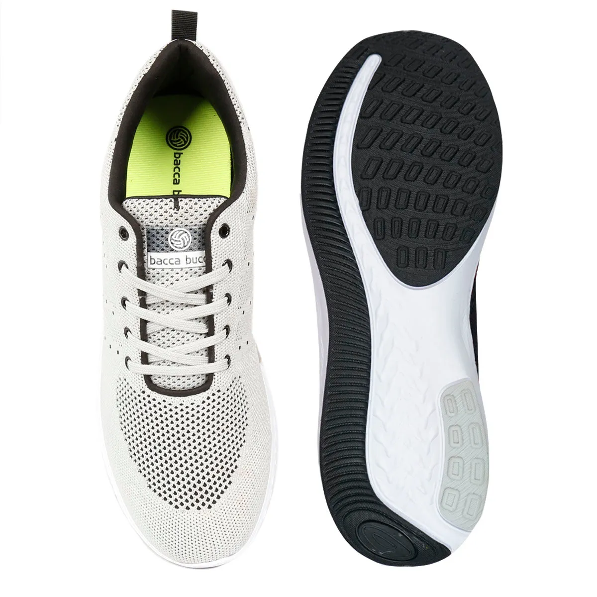 Dynasoft Pro Run V2 Shoe Bacca Bucci Men's Running Shoes Lightweight with Shockproof Cushioning | (UK 06 to UK 13)