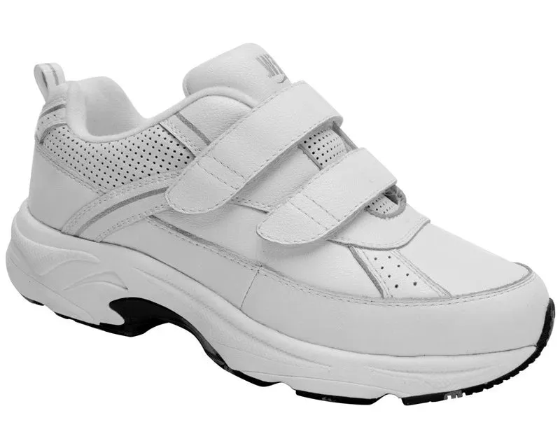 Drew Paige Women Athletic Shoe In White Calf