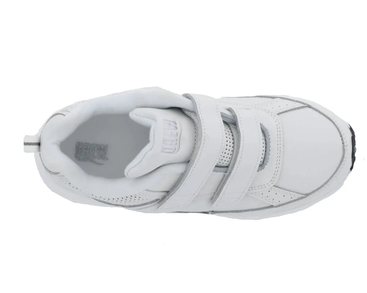 Drew Paige Women Athletic Shoe In White Calf