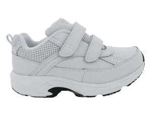 Drew Paige Women Athletic Shoe In White Calf Bootcut Jeans With Sneakers