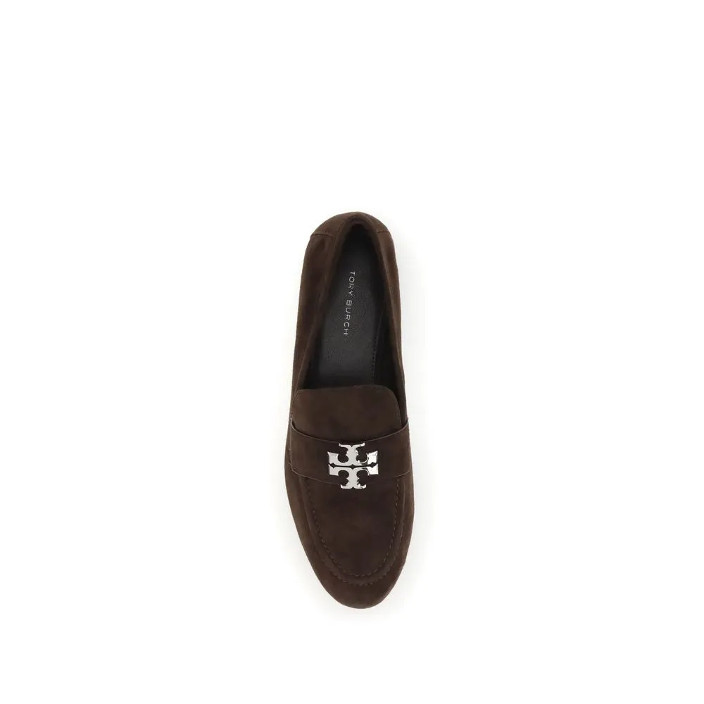 Patent Leather Platform Loafers Tory Burch Brown Leather Slip-On Loafers