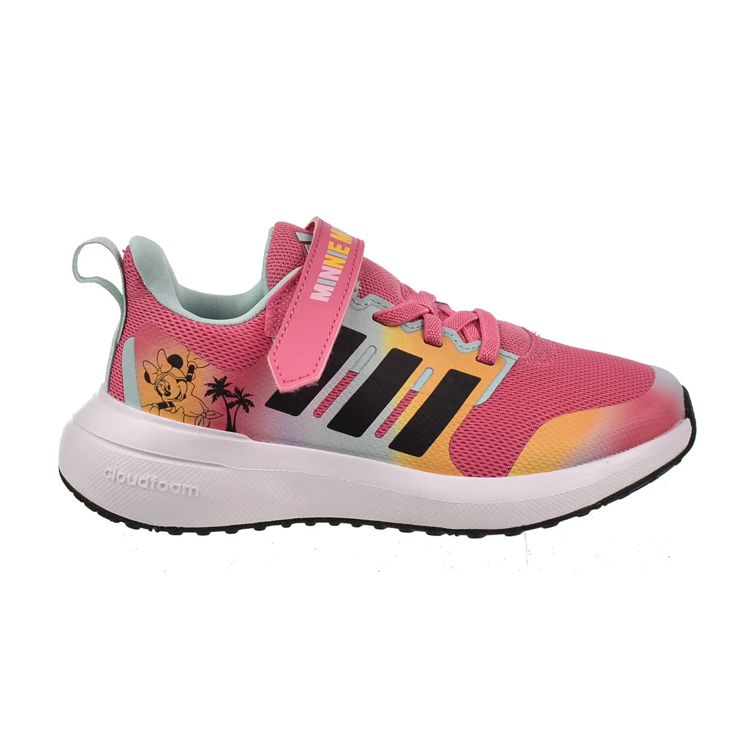 Casual Shoes Pinterest Adidas Fortarun x Disney C Little Kids' Shoes Pink Fusion-Core Black