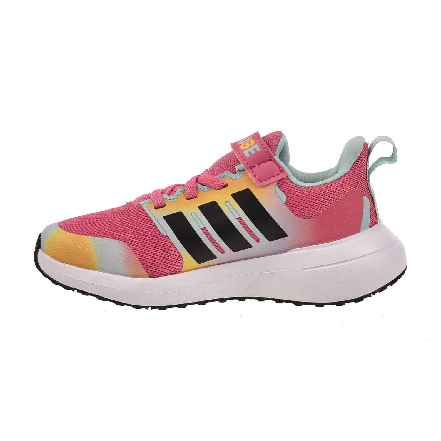 Slip On Shoes Business Casual Adidas Fortarun x Disney C Little Kids' Shoes Pink Fusion-Core Black
