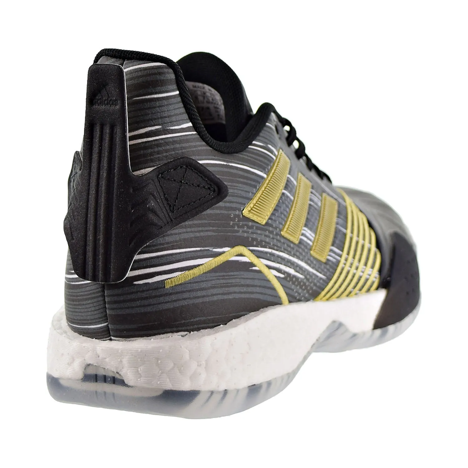 Adidas T-Mac Millennium Men's Shoes Core Black/Gold Metallic Best Running Shoes On Sale