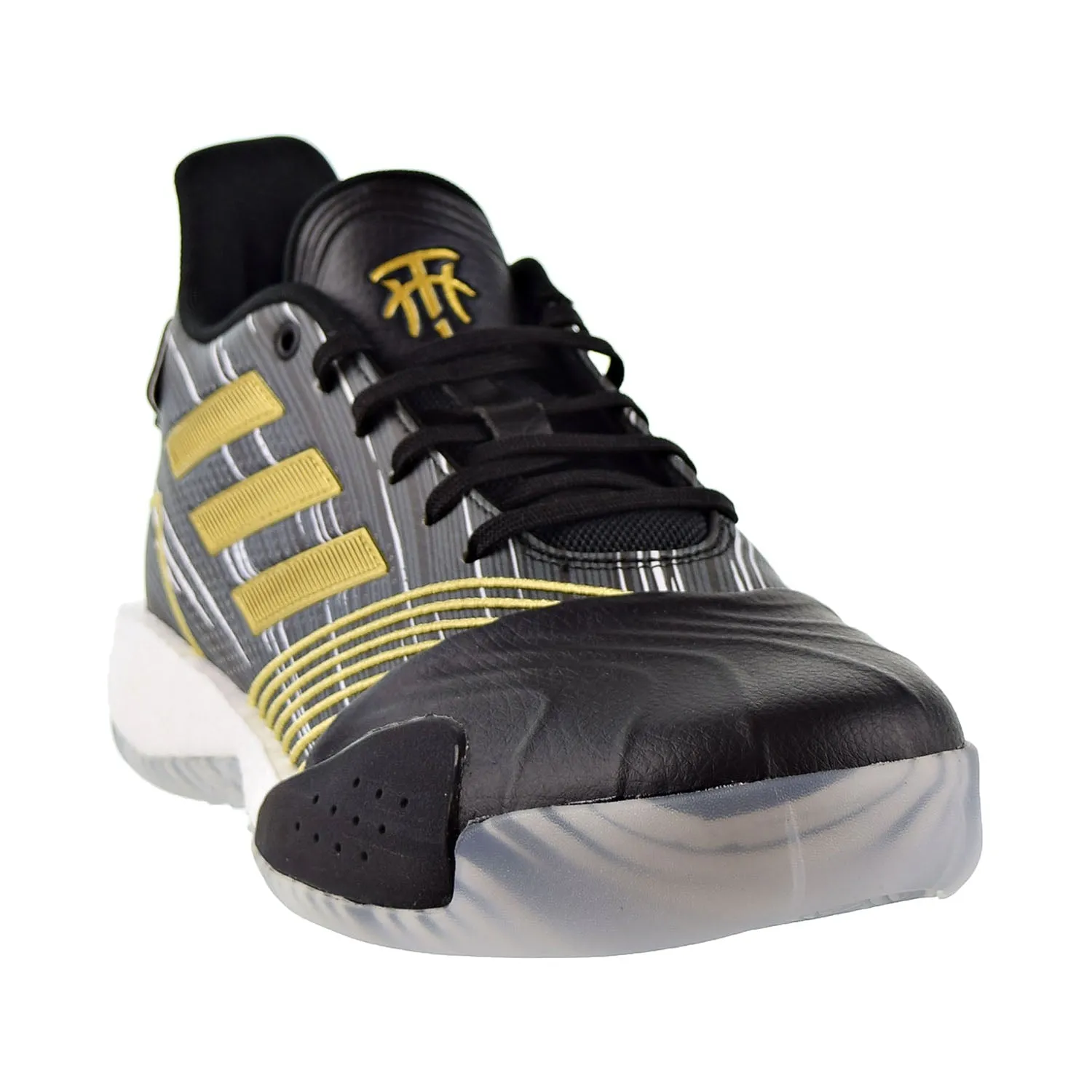 Running Shoes On Jeans Adidas T-Mac Millennium Men's Shoes Core Black/Gold Metallic