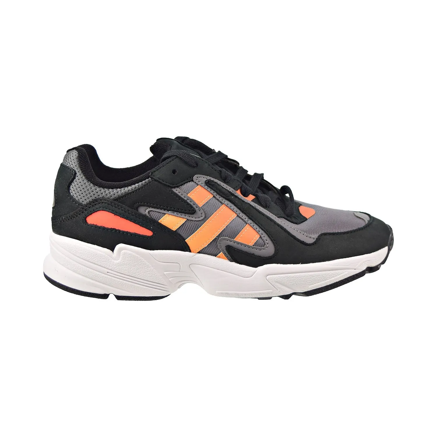 990v6 Running Shoes Adidas Yung-96 Chasm Men's Shoes Core Black-Semi Coral-Solar Red