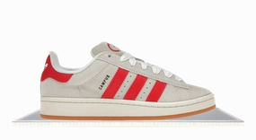 Adidas Campus 00s Crystal White Better Scarlet Adidas The Gravel Shoe