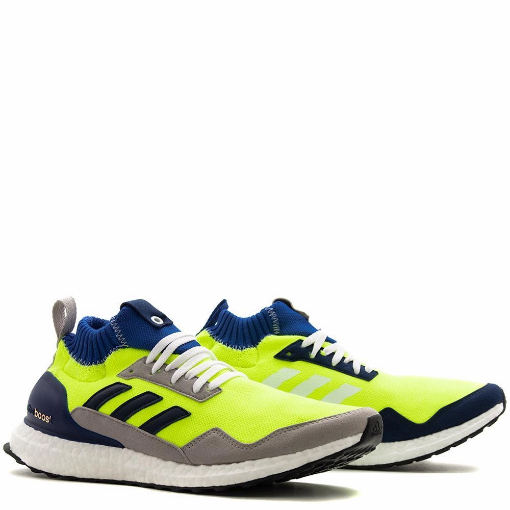 adidas Consortium Workshop UltraBoost Mid Proto / Solar Yellow Forum Shoes Adidas