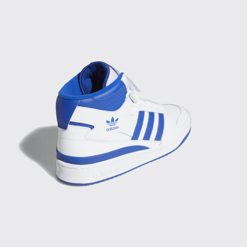 Adidas Samba Mexico Shoes Adidas Forum Mid - Cloud White / Royal Blue