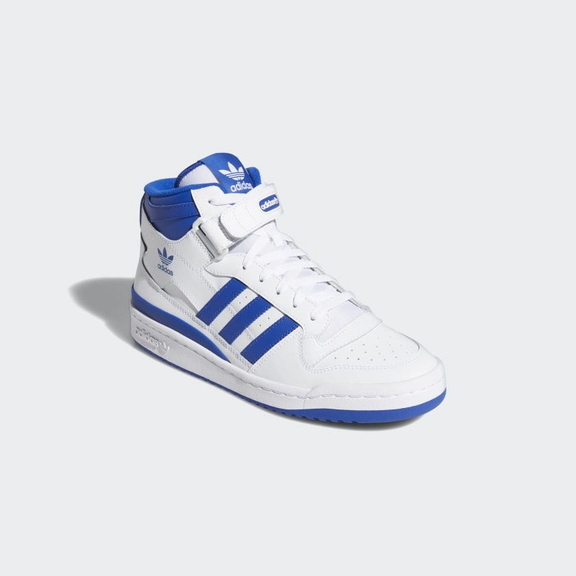 Adidas Copa Pure Turf Shoes Adidas Forum Mid - Cloud White / Royal Blue