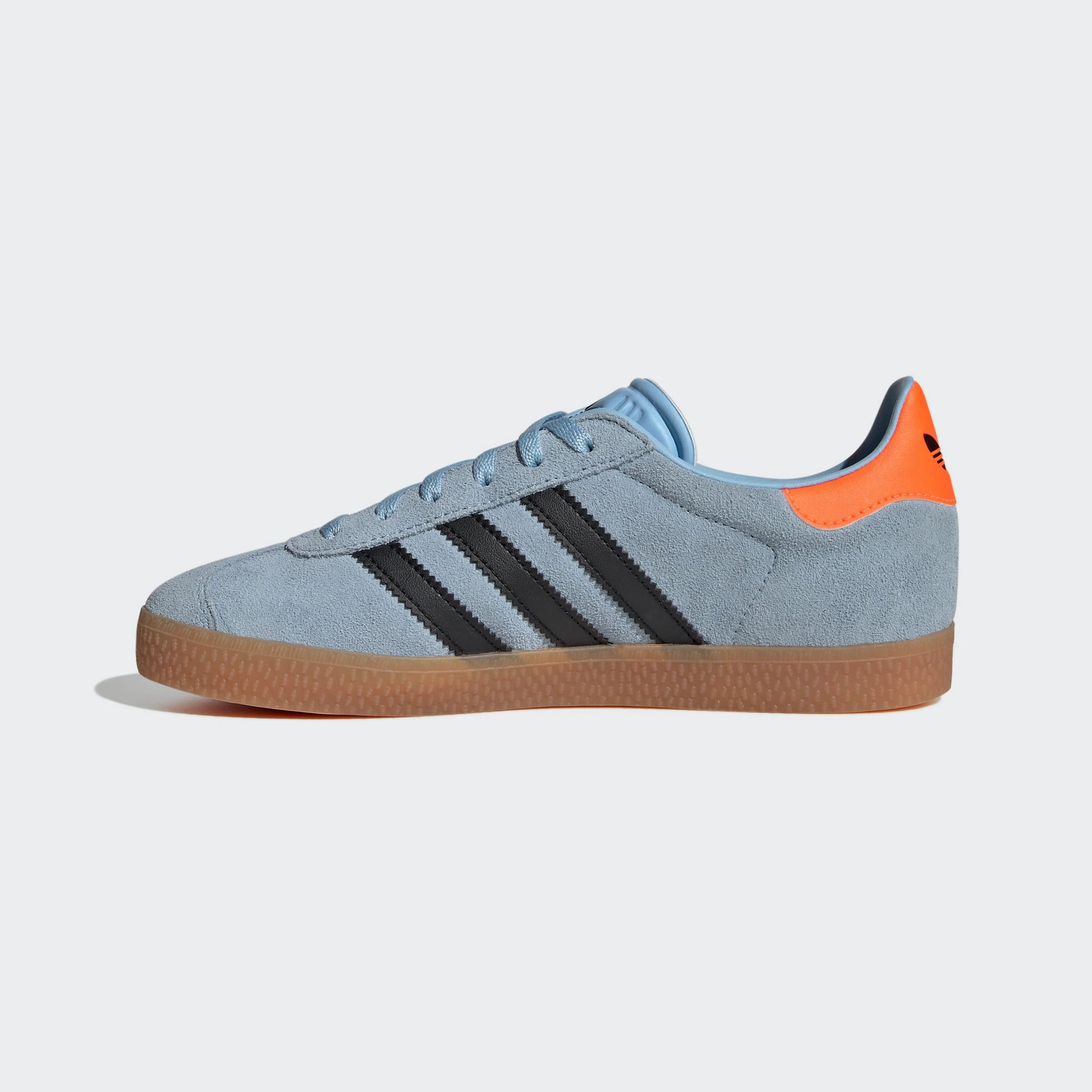 Adidas Gazelle - Clear Sky / Core Black / Solar Orange Old Adidas Shoes