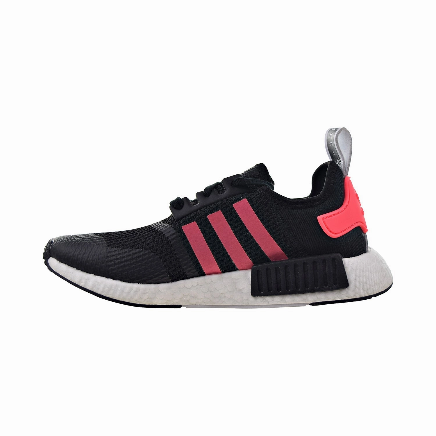 Adidas NMD_R1 Men's Shoes Core Black-Signal Pink-Cloud White Bathing Ape Adidas Shoes