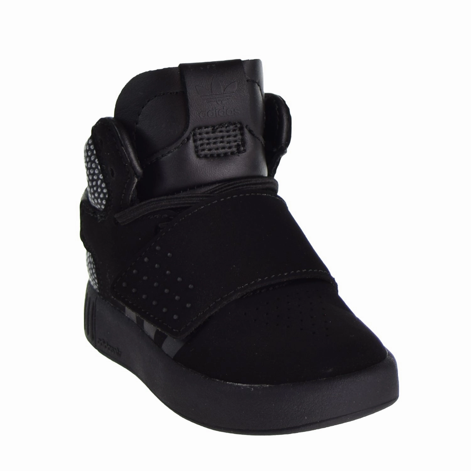 Adidas Originals Tubular Invader Ray Black Toddlers Shoes Black/Black Adidas Shoes Sports