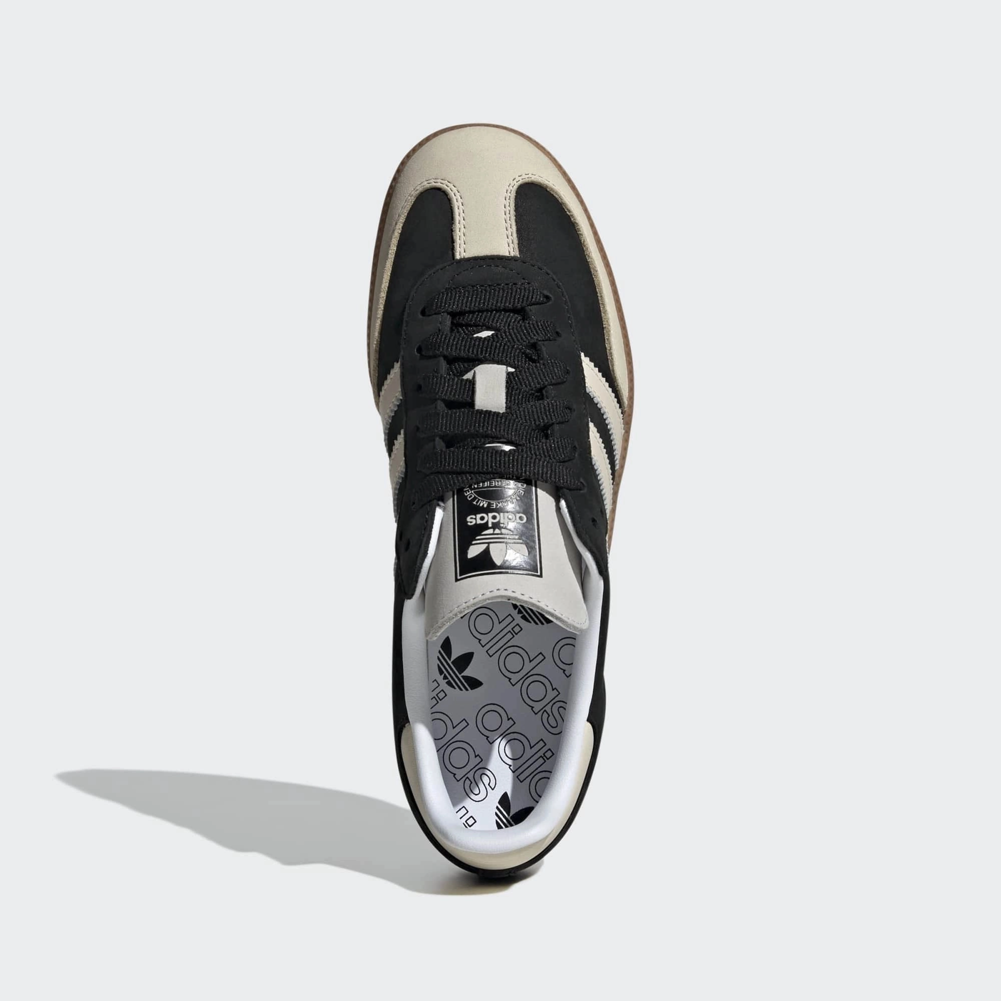Adidas Shoes Logo Adidas Samba OG W - Core Black / Wonder White / Silver Metallic