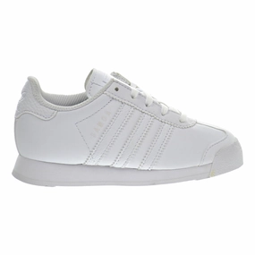 Adidas 2014 Shoes Adidas Samoa C Little Kid's Shoes White/White/Clear Grey
