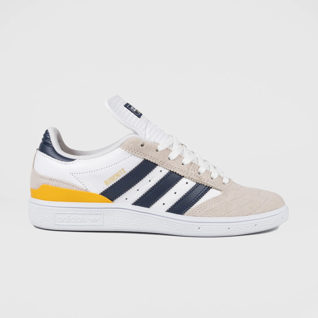 Adidas Ozelia Shoes Adidas Skateboarding - Busenitz Shoes - Clear Brown / Collegiate Navy / Footwear White