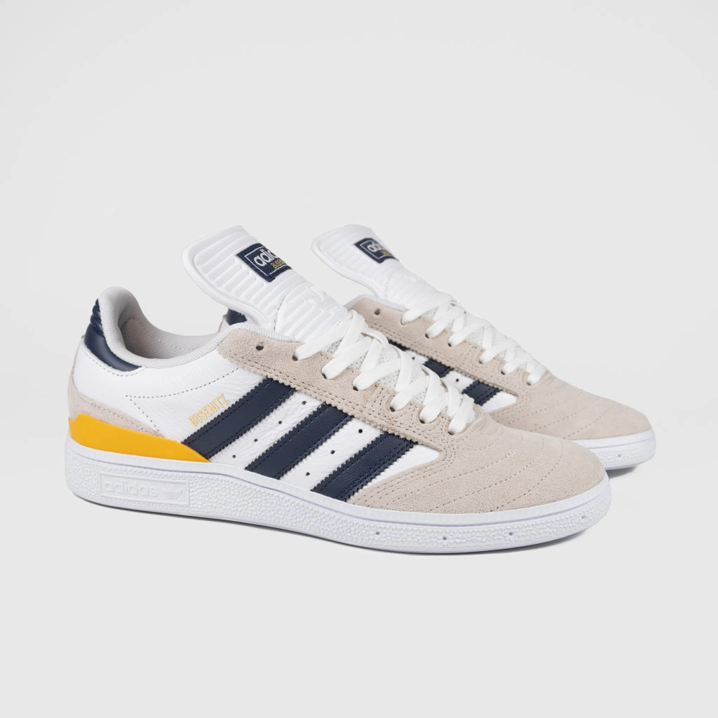 Adidas Five Ten Freerider Mountain Bike Shoes Adidas Skateboarding - Busenitz Shoes - Clear Brown / Collegiate Navy / Footwear White