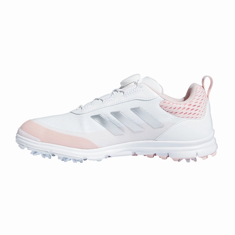 Adidas Martial Art Shoes ADIDAS Solarstar BOA Women's Spikeless Shoes (White/Silver/Pink)
