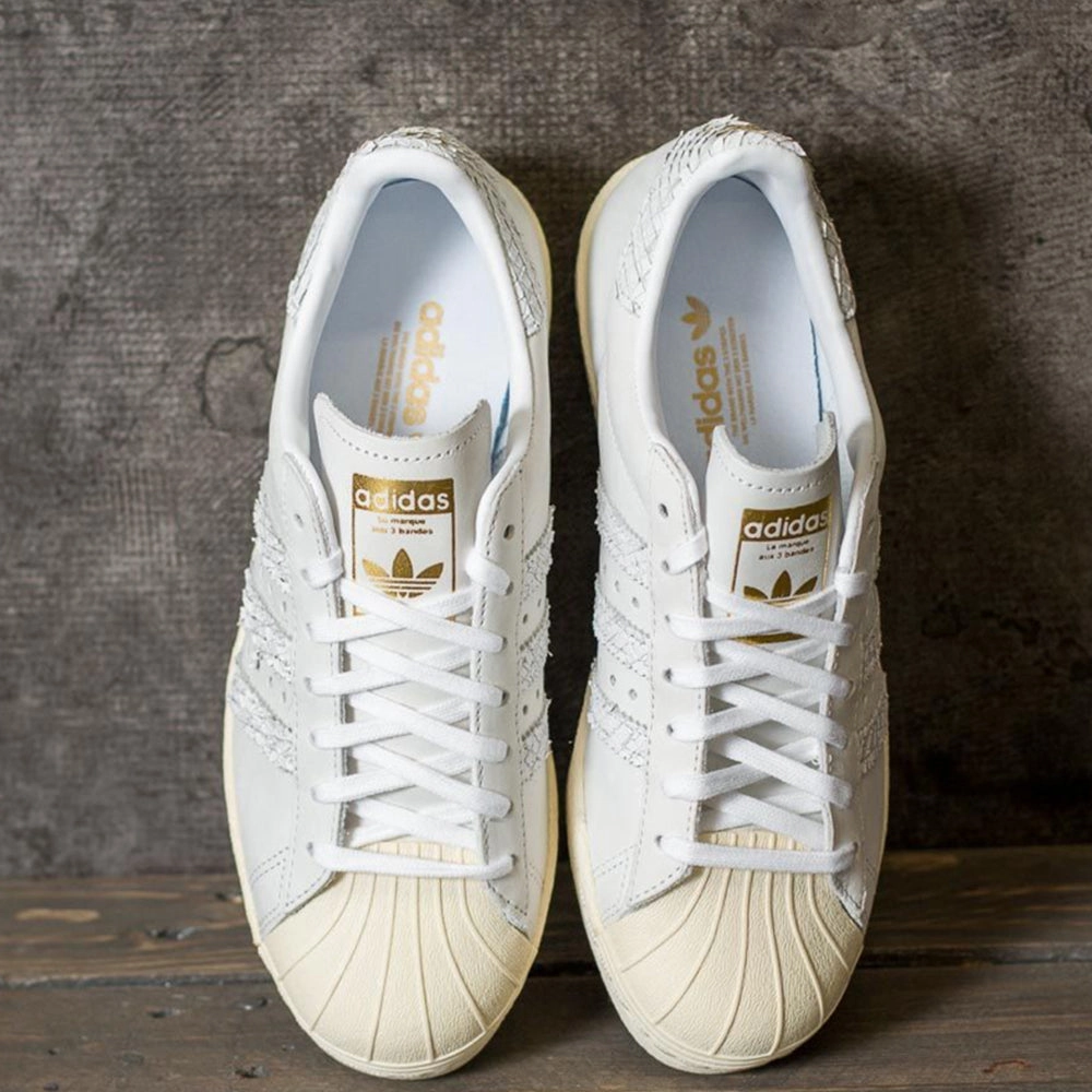 Adidas Superstar 80s W - Supplier Colour / Chalk White Adidas Jack O Lantern Shoes