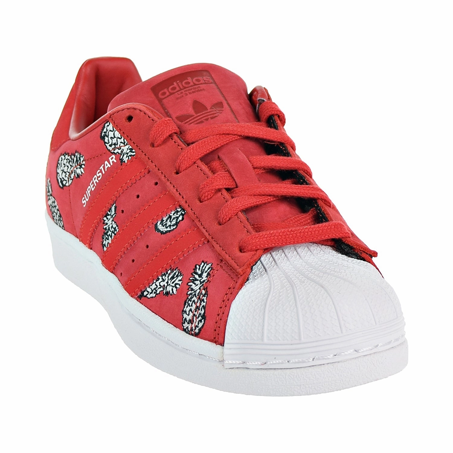 Adidas Shoes Dress Adidas Superstar Women's Shoes Scarlet/Scarlet/Footwear White