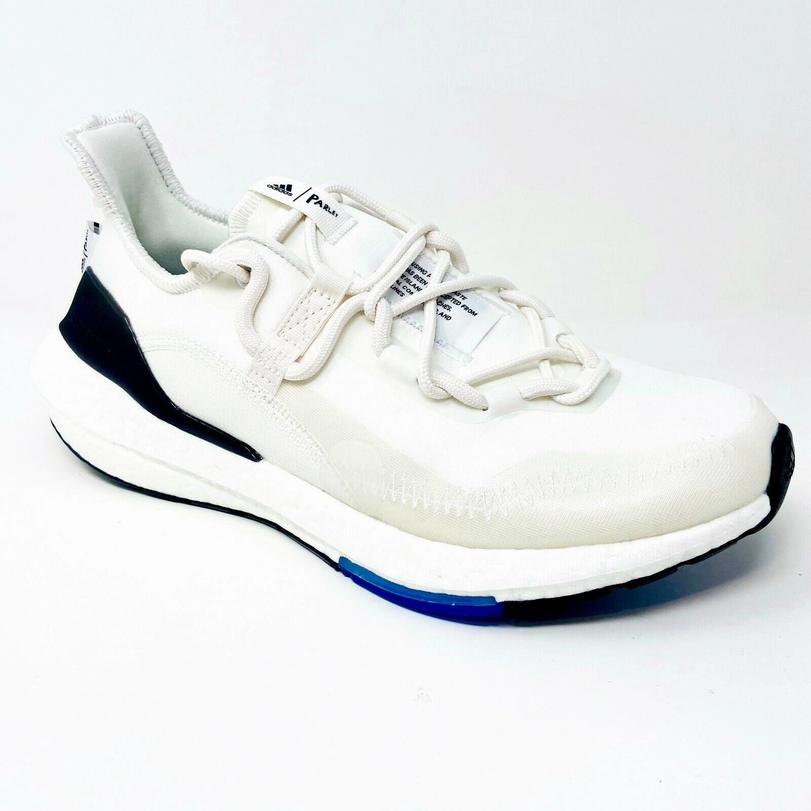 Wave Rider 28 Running Shoe Adidas UltraBoost 21 x Parley Non Dyed White Mens Size 8  Running Shoes G55650