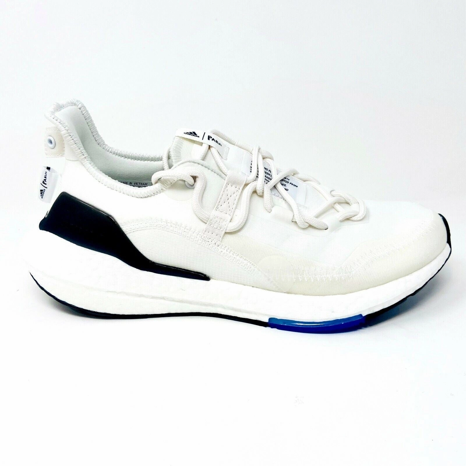 Running Shoes Size 15 Adidas UltraBoost 21 x Parley Non Dyed White Mens Size 8  Running Shoes G55650