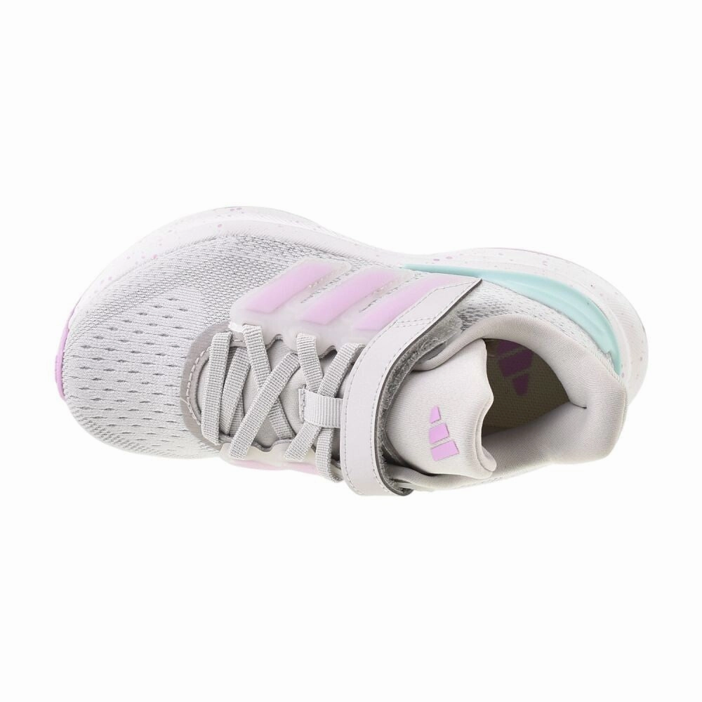 Adidas Ultrarun 5 EL C Little Kids' Shoes Grey/Bliss Lilac ih1525 Adidas Street Shoes