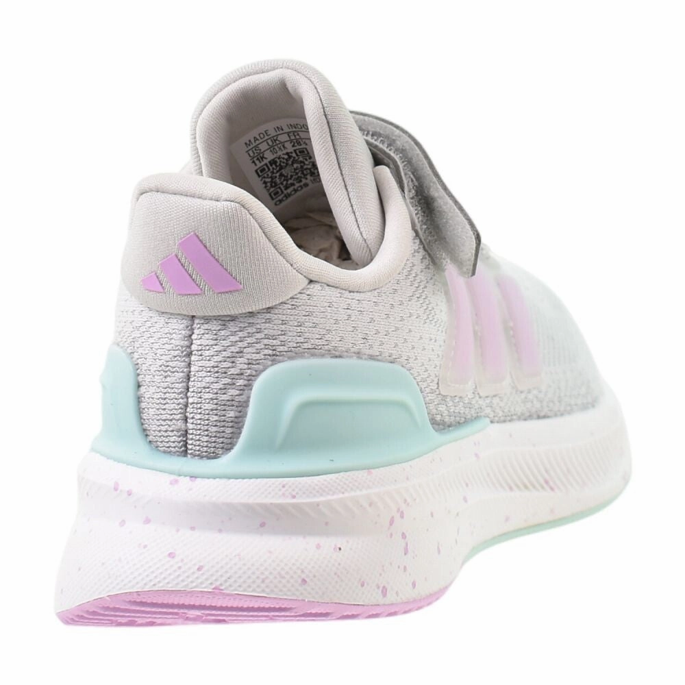 Adidas Afterburner Turf Shoes Adidas Ultrarun 5 EL C Little Kids' Shoes Grey/Bliss Lilac ih1525