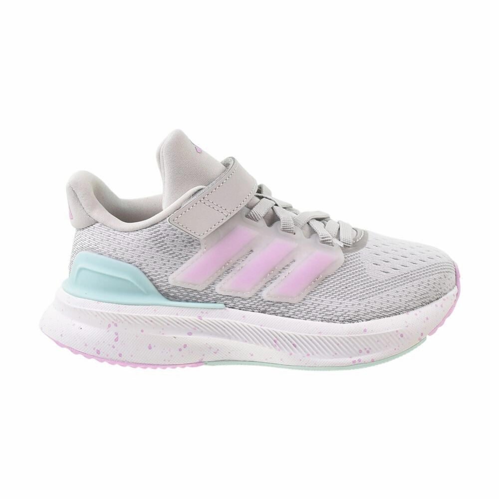 Adidas Ultrarun 5 EL C Little Kids' Shoes Grey/Bliss Lilac ih1525 New Adidas Shoes Nmd