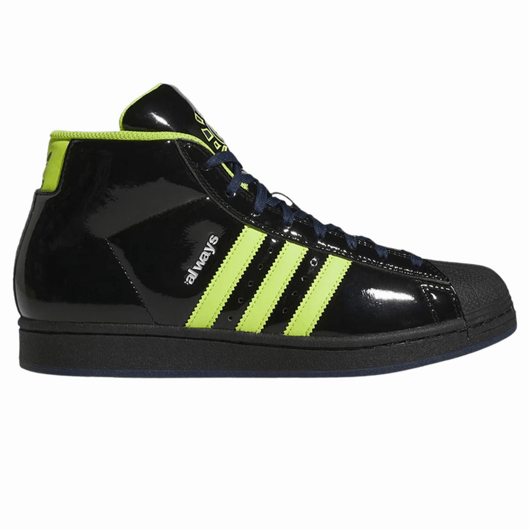 Nora Adidas Shoe adidas x ADWYSD Always Pro Model Black/Semi Solar Slime