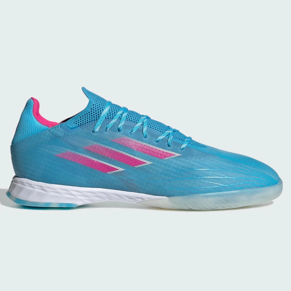 Adidas Ae 1 Basketball Shoes Adidas X Speedflow .1 IN - Sky Rush-Shock Pink