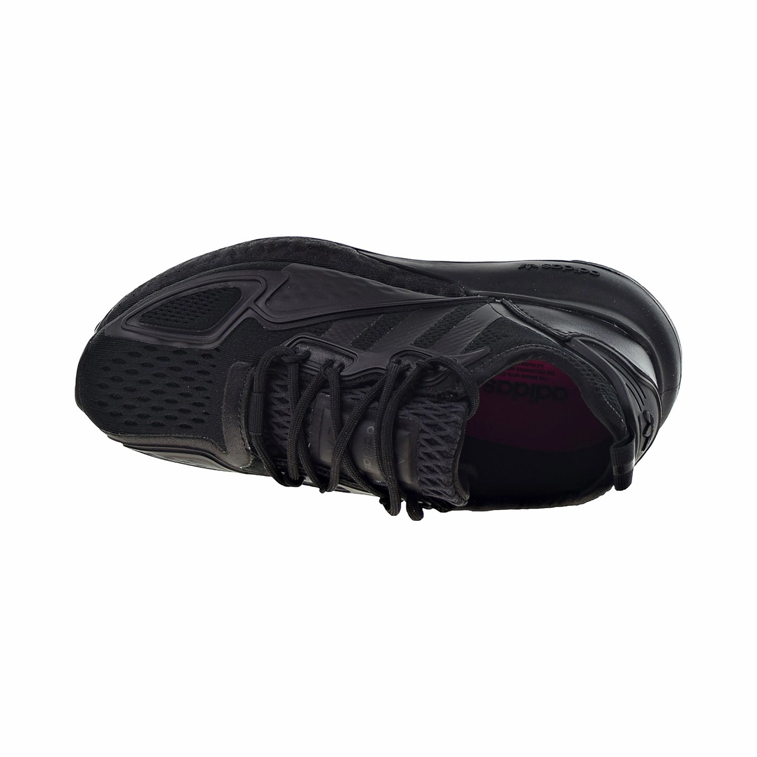 Adidas ZX 2K Boost Big Kids' Shoes Core Black-Shock Pink Adidas Adizero Adios 9 Running Shoes