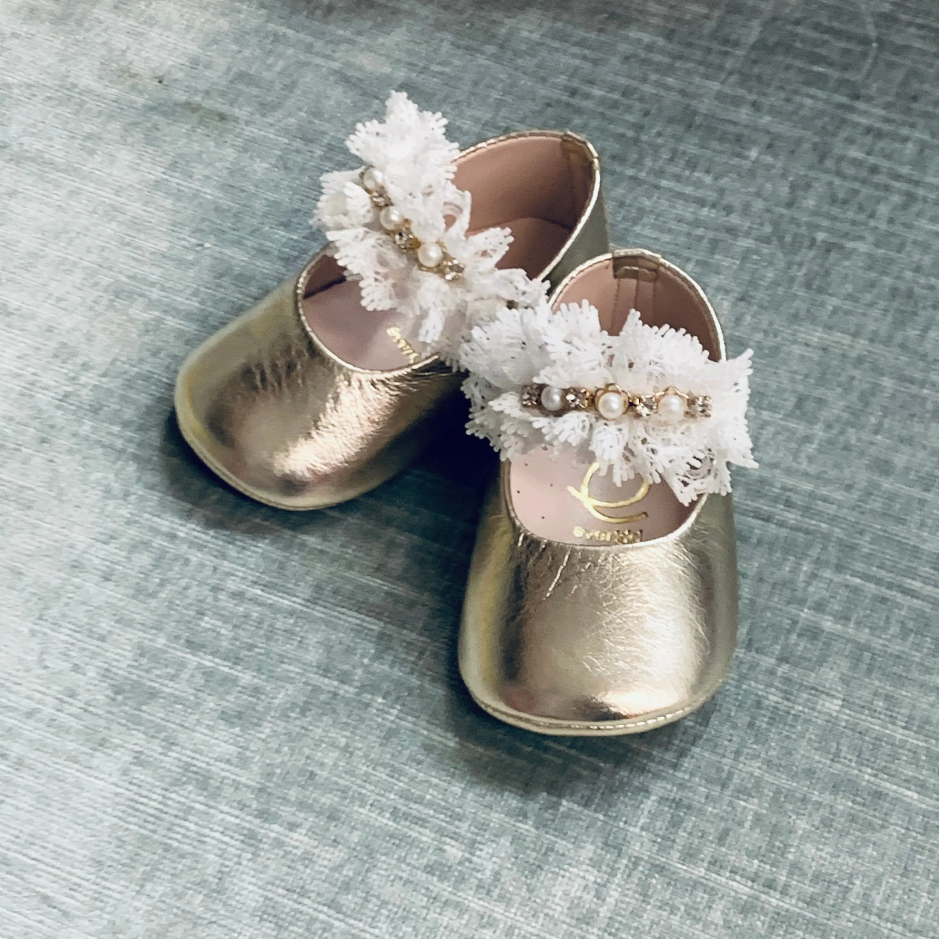 Wedding Shoes Flat Sandals Ever Kid Exclusive Infant Ballet Flat