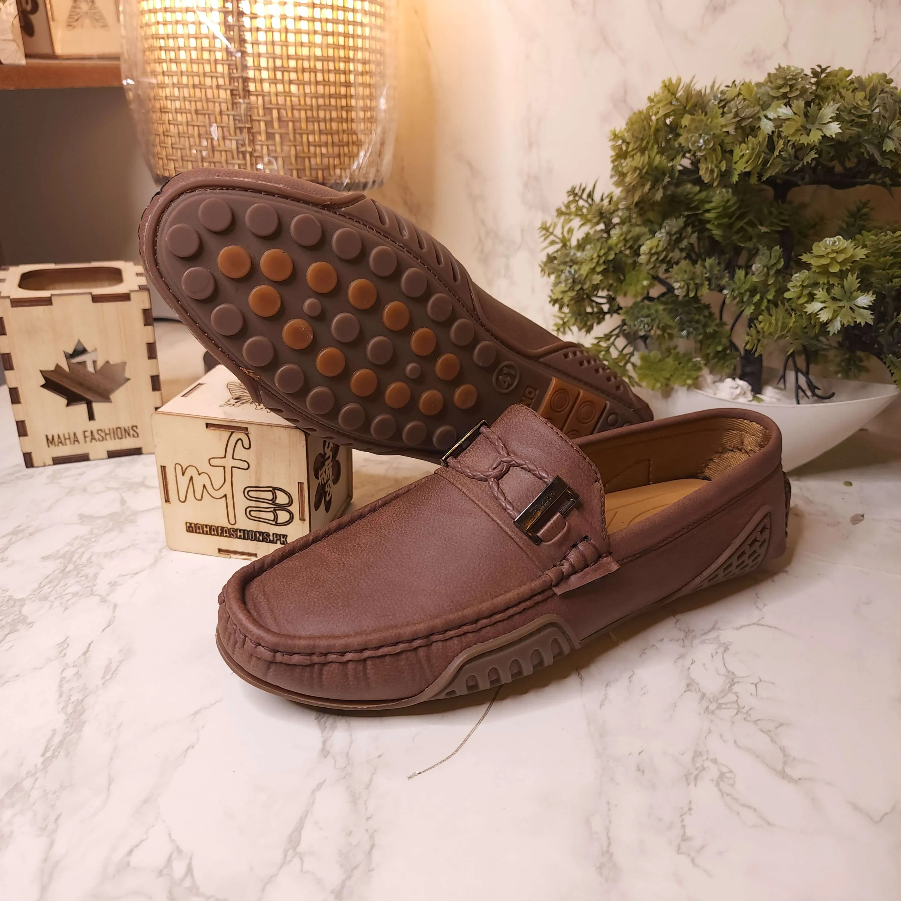 Premium Brown Loafers Loafers Dress