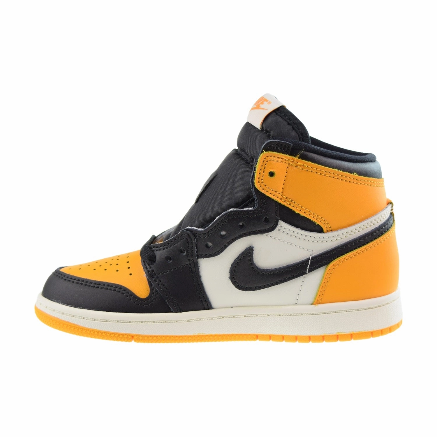 Air Jordan Retro 1 High OG (PS) Little Kids' Shoes Taxi-Black-Sail Shoes Similar To Asics Gel Cumulus