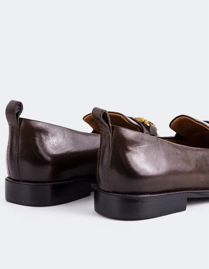 Montenegro Brown Leather Chunky Loafers Outfit