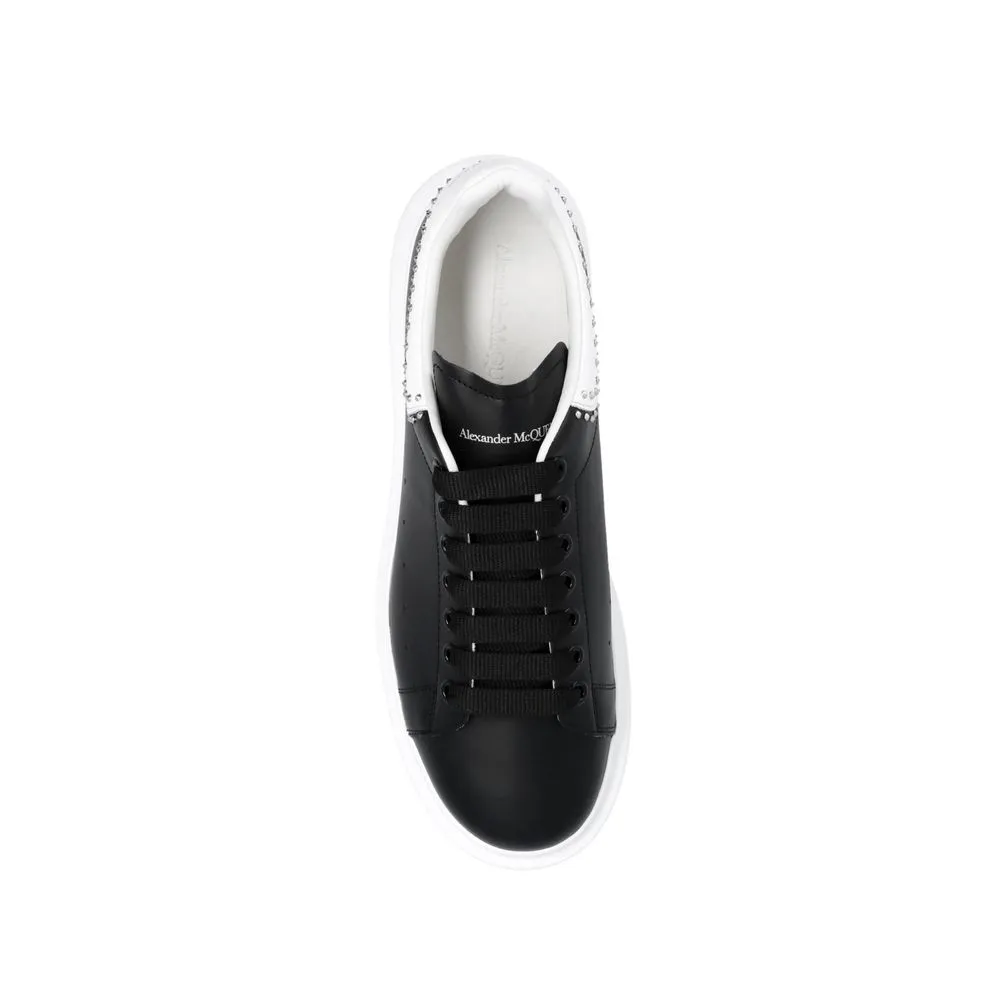 Super Bowl Sneakers Alexander McQueen Black Calfskin Chunky Sneakers