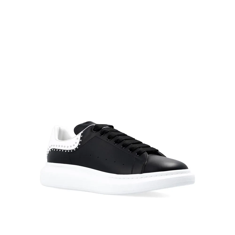 Top Rated Sneakers Alexander McQueen Black Calfskin Chunky Sneakers