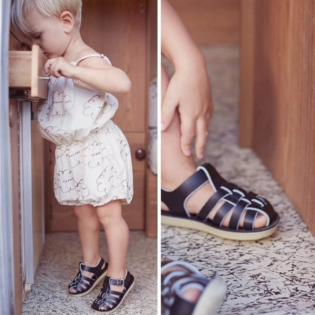 Salt Water by Hoy Kids Shoes Sun-San - Sailor Sandal  [Multi-color] Cheapest Sandals Resort