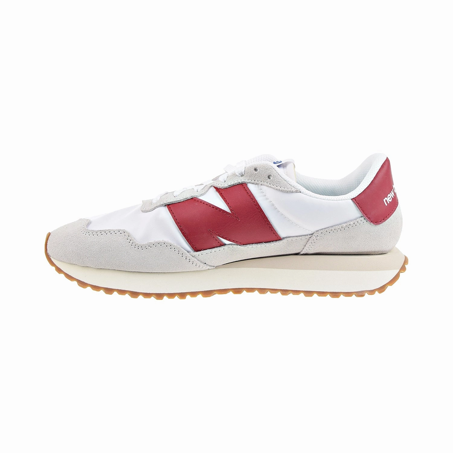 Response Run Shoes New Balance 237 Men's Shoes Nimbus Cloud-Crimson