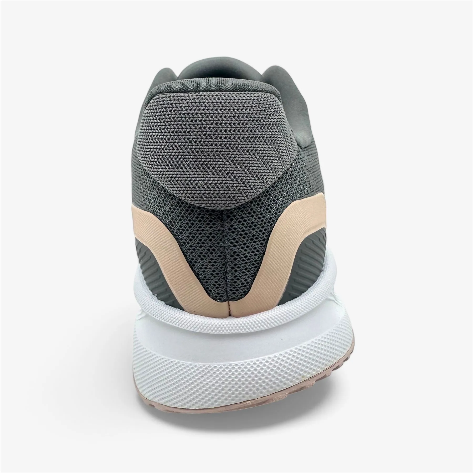 Adidas Runfalcon 5 Grey Sandy Pink White Womens Size 10 Athletic Sneaker Pegasus Premium Running Shoes