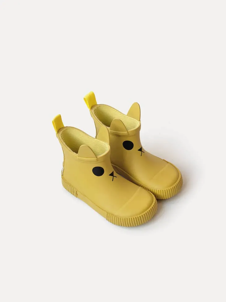 Boxbo Girl's Kerran Rain Boot, Mustard Eastbay Casual Shoes