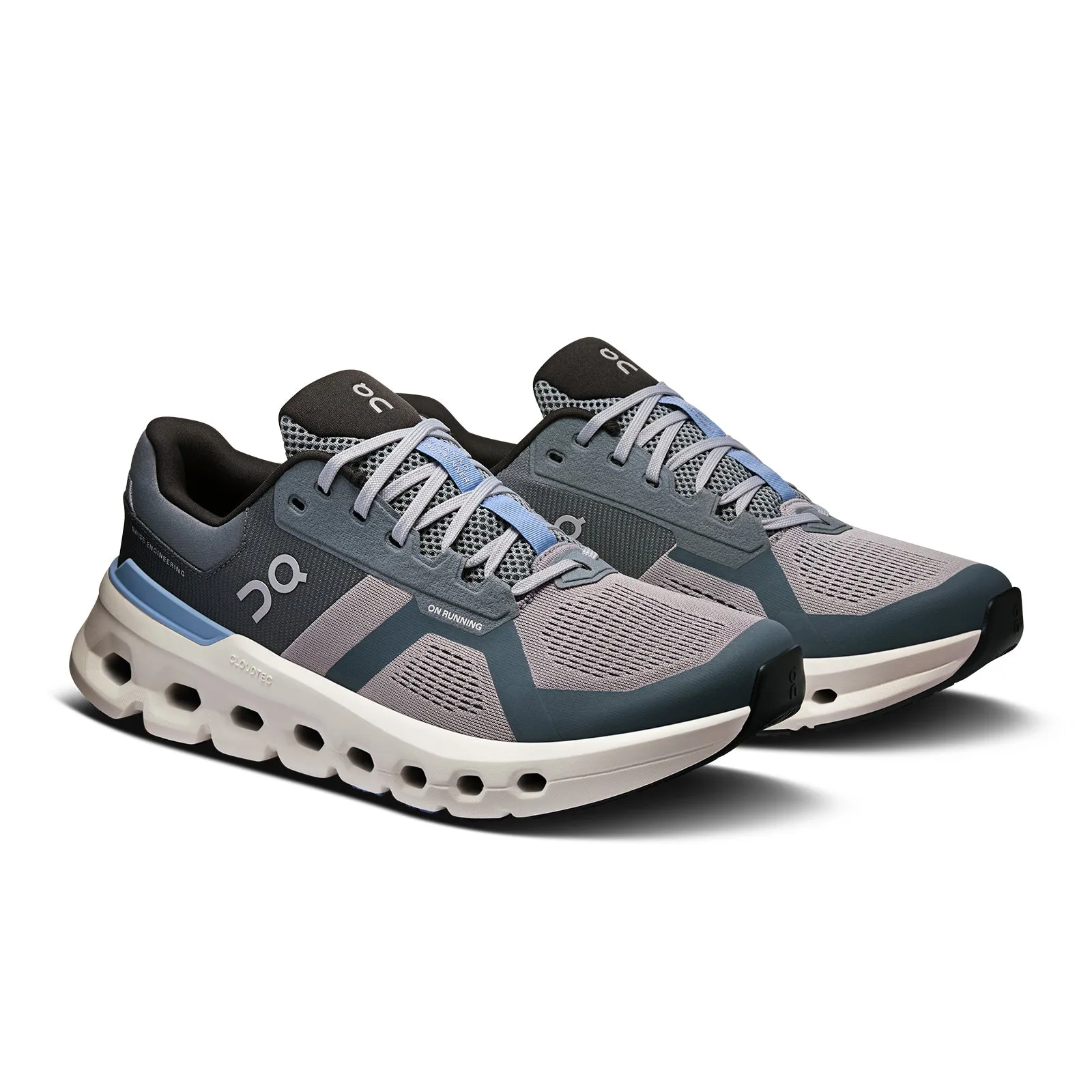 Best Shoes Running Treadmill On Running Cloudrunner 2 Running Shoe (Men) - Alloy/Chambray