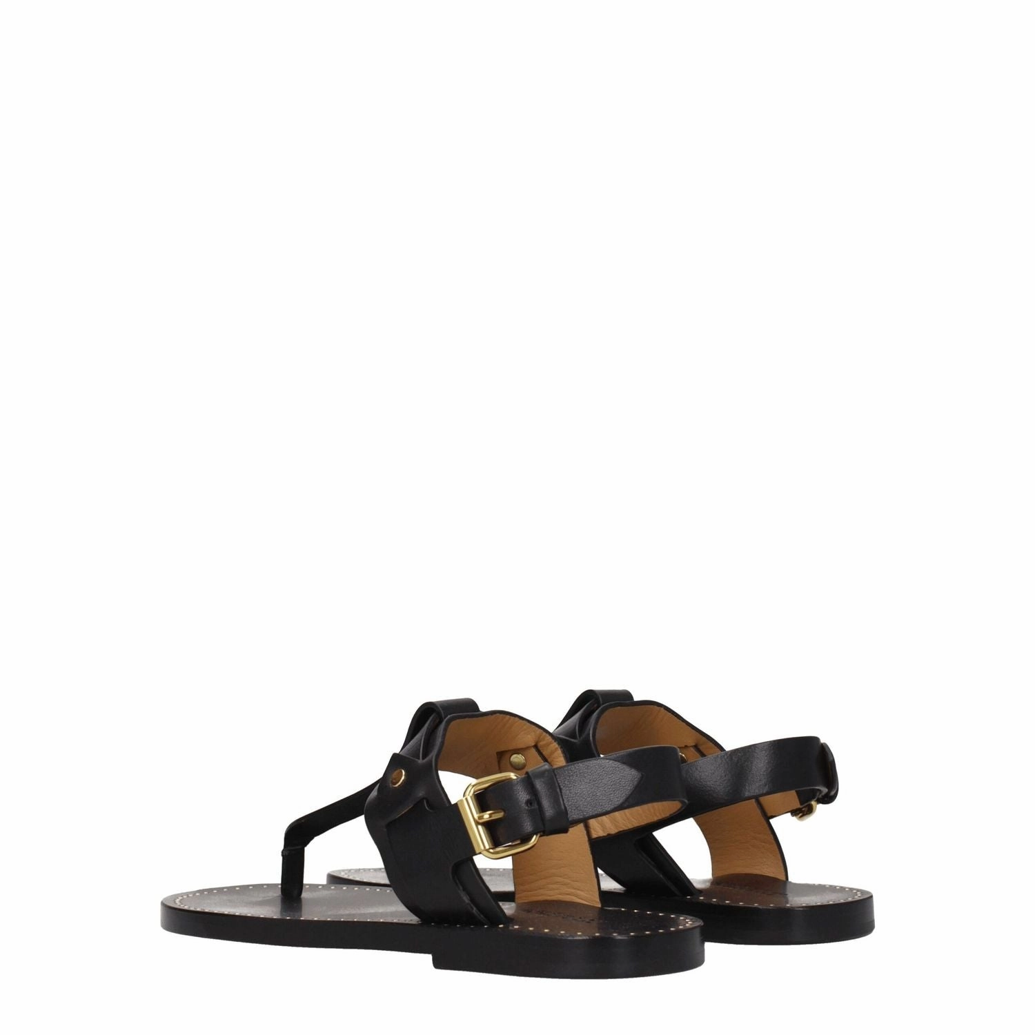 Isabel Marant Black Leather Flip-Flop Sandals Sr Flip Flop Truth Table