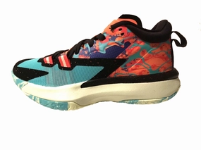 Asics Gel-nimbus 20 Running Shoes T850n Nike Kids Jordan Zion 1 Basketball Boot/Shoe - Cone/Black/Hyper Jade/Persian Violet