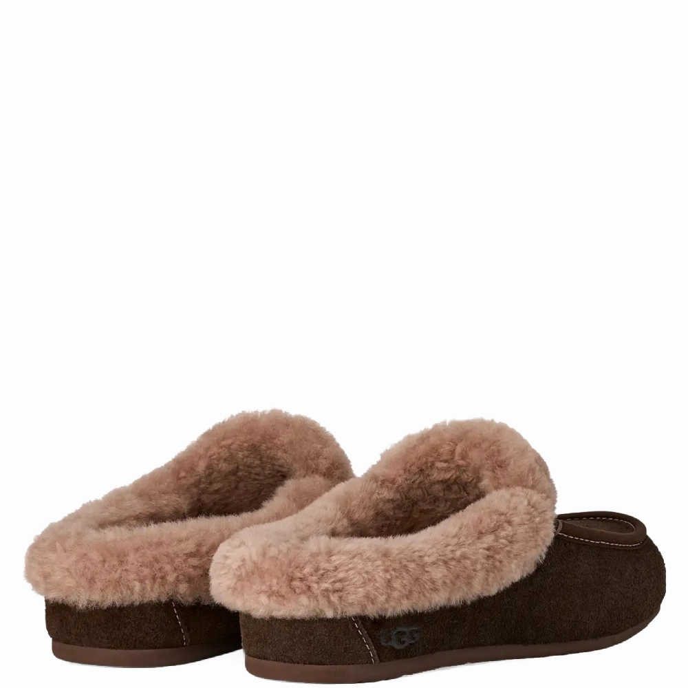 Flat Mule Slides ANSLEY MULE DUSTED COCOA