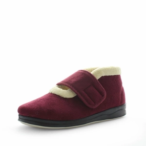 Panda Emee Women's Slippers - Burgundy House Shoes Vs Slippers