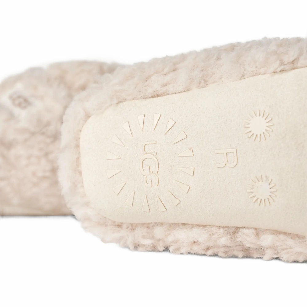 BABY BIXBEE NATURAL CURLY FAUX FUR Nail Varnish Ballet Slippers