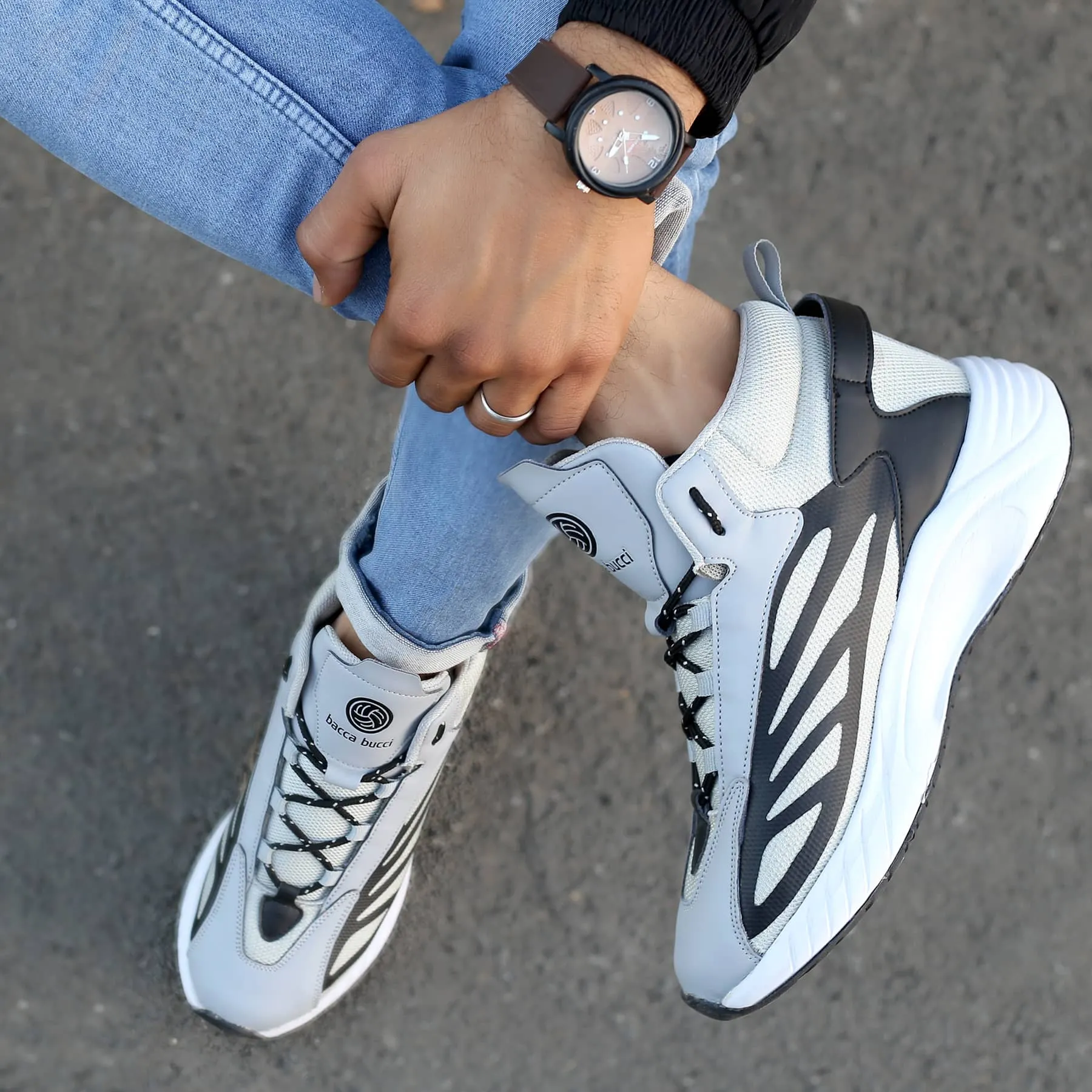 Bacca Bucci Illusion Flat Shoes Pointed Toe